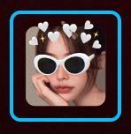 今流行ってるのかわかんないですが白いサングラス メガネのスタンプ S Yahoo 知恵袋