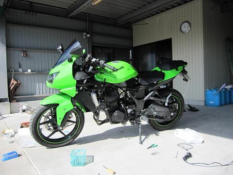 Ninja250R ネイキッド仕様 ニンジャ ninja250r ninja 中型 バイク車体 