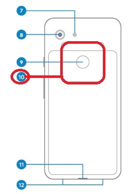 pixel3aでの、マイナンバーカードの読ませる方向を教えて下さい