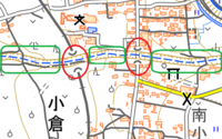 天井川を判断する材料として等高線で判断する以外の方法を教えて頂きたいです Yahoo 知恵袋