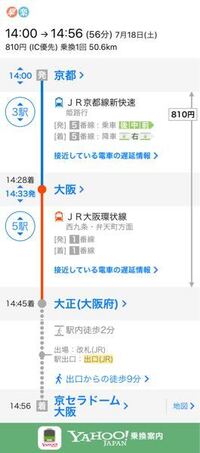 京都駅から京セラまで行くにはどのような行き方がありますか また何円ぐらいでどの Yahoo 知恵袋