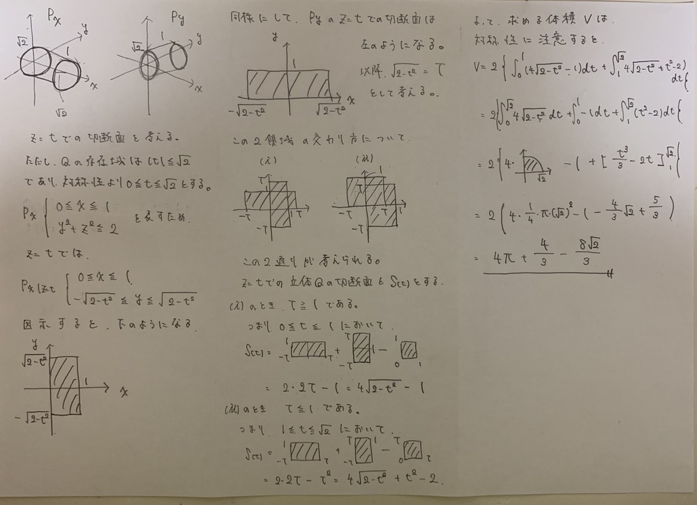 2010年富山大学医学部前期の問題です。途中式や考え方も含めて