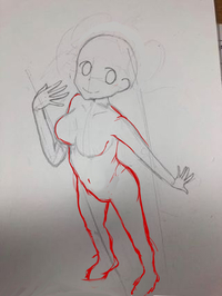 イラストについてです 少し斜めから俯瞰した絵を描きたいのですが 下半身 Yahoo 知恵袋