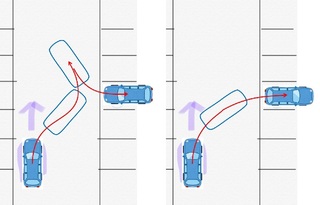 駐車場の右バック駐車についてお聞きします 左側通行中 右側に空いている Yahoo 知恵袋