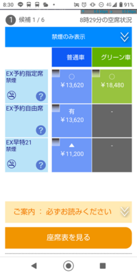 8 28の東京 新大阪の新幹線のチケットをex早特21で取ろうと考えていたので Yahoo 知恵袋