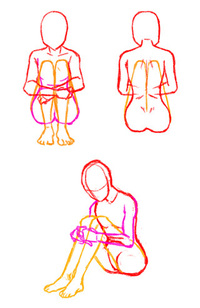 至急お願いします 今回うまれて初めて体育座り 裸足 の絵を描 Yahoo 知恵袋