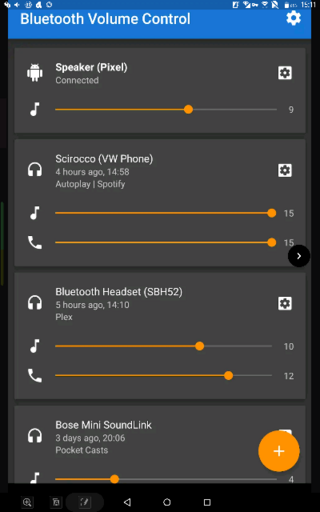 Androidにおいてbluetooth機器ごとに絶対音量の無効を管理でき Yahoo 知恵袋