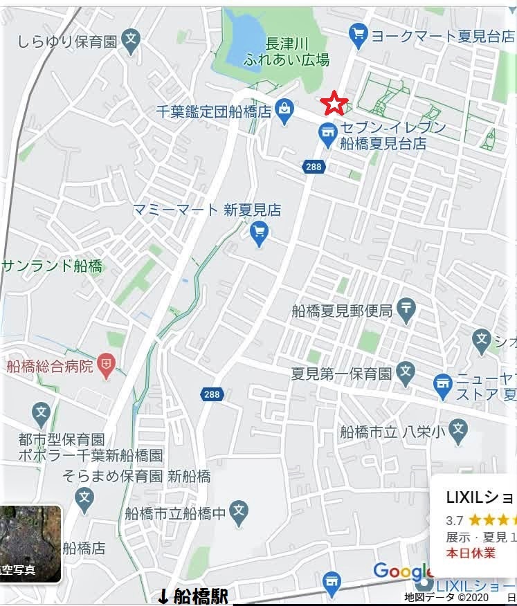 ウーバーイーツの船橋市の当て逃げの場所、夏見台あたりですか 