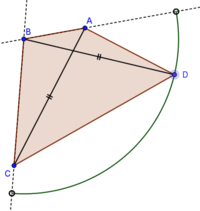 2本の対角線の長さが等しい四角形は長方形ですか 長方形とは限りません 例 Yahoo 知恵袋