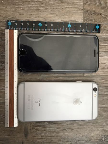 iPhone6sの縦横の長さは何センチですか？友達がiPhone6sを使ってい... - Yahoo!知恵袋