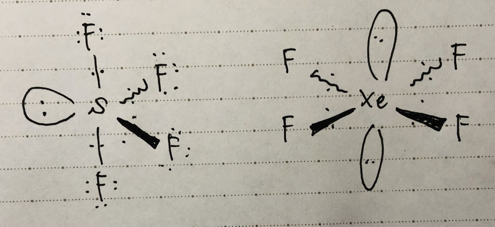 Xef4 Vsepr