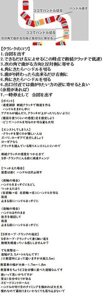至急 クランクで最初左折する際は左タイヤの位置は曲がり角の Yahoo 知恵袋