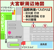 北辰会場が 大宮開成高校なんですけど バスでの行き方が分からないので教 Yahoo 知恵袋