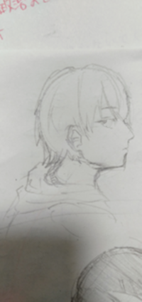 横顔で目線だけこちら カメラ 目線の時の黒目はどうやって描け Yahoo 知恵袋