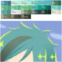 ツイステのフロイドを描きたいんですが 髪の色が分かりません コピック買おう Yahoo 知恵袋