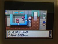 ポケモンのソウルシルバーで 虫取り大会はどうすればできますか Yahoo 知恵袋