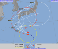 近畿地方に台風来るとしたら何日ぐらいが予想されますか 近畿地方に台風が Yahoo 知恵袋