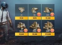 Pubgモバイルで1万課金すると何回ガチャを引けますか 通常時 Yahoo 知恵袋