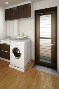 玄関すぐに洗濯機があるお家に住まれてる方 今度引っ越す家が1kなのです Yahoo 知恵袋