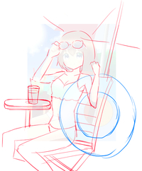 このイラストの改善点を教えて欲しいです 少し前から絵を描き始めた初 Yahoo 知恵袋