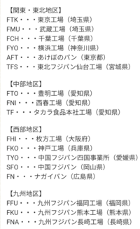 フジパンの製造所固有記号から製造所を教えて下さい 記号はｔｆｃです 色々と検索 Yahoo 知恵袋