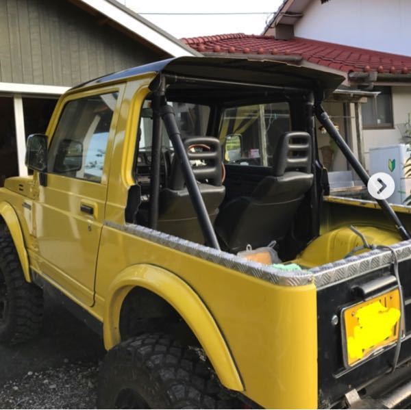 この度ジムニーja11バンカット車検に挑戦しましたが陸運から絶対ダ 