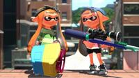 スプラトゥーン2で アメリカとかの海外サーバーで ラグローラー ラグシェルター Yahoo 知恵袋