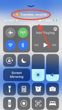 Iphoneで右上に緑の丸が出てきたんですが写真とか何にも使ってなかったの Yahoo 知恵袋