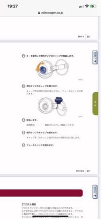 フォルクスワーゲンのアップに乗っていますが 給油口の開け方が Yahoo 知恵袋