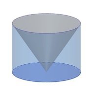 図形を直線を軸として1回転してできる回転体の体積を求めなさい と言 Yahoo 知恵袋