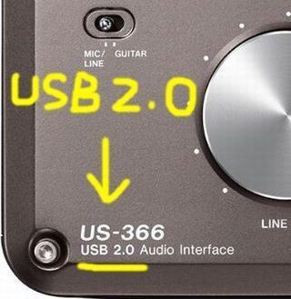 Tascamのus 366というオーディオインターフェースを使っているのですが Yahoo 知恵袋