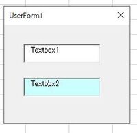 Excelvbaで教えてください テキストボックス１に移動するとバックカラー Yahoo 知恵袋