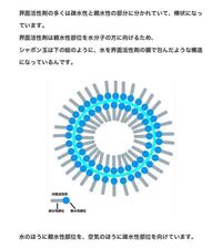 なぜ界面活性剤が含まれると 泡ができやすくなるのでしょうか 表面張力が Yahoo 知恵袋