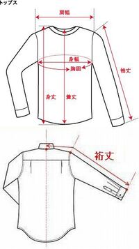身長170cmで 身幅70 肩幅64 着文77 そで文60は 大きいです Yahoo 知恵袋