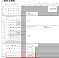 3月12日の茨城大学後期の生物化学コースの試験の時間は何時か Yahoo 知恵袋