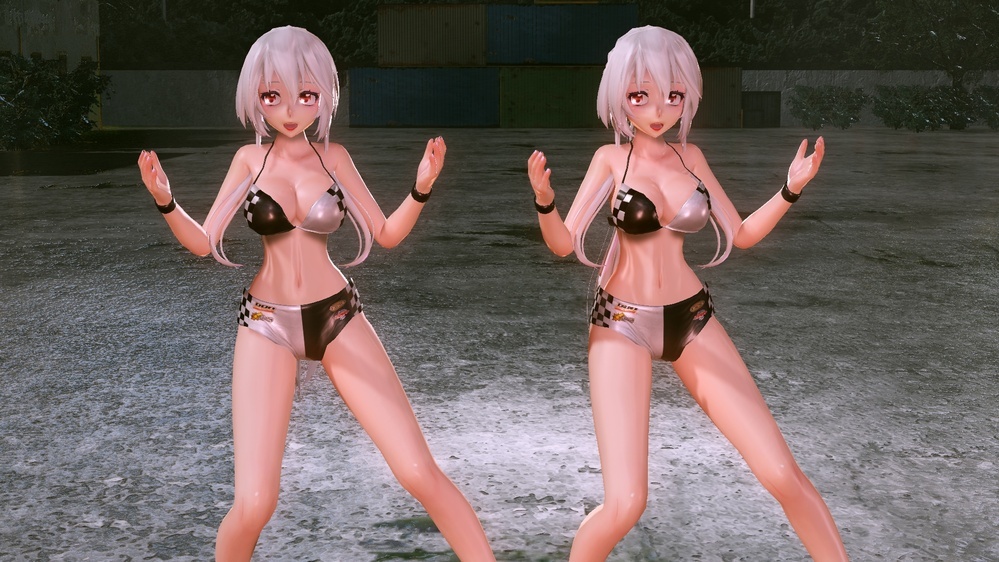 mmd 服 乳揺れに合わない