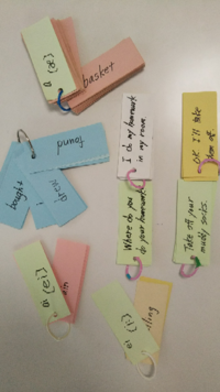 はじめまして Excel初心者です 子供のために単語カード 暗記カー Yahoo 知恵袋