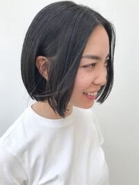 剛毛で髪の量が多い人に写真のようなストレートボブはできますか Yahoo 知恵袋