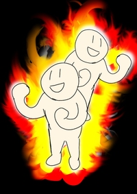 Ibispaintxで画像のようなオーラなどを書くことは可能でしょうか Yahoo 知恵袋