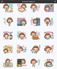 Lineクリエイターズスタンプで 女の子 キャラクターでもo Yahoo 知恵袋