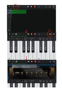 Garagebandの事です リスカピアノがしたくてモジュールという Yahoo 知恵袋