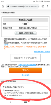 Qoo10で Auかんたん決済の残高支払いをしたいのですが出来ません どうすれ Yahoo 知恵袋