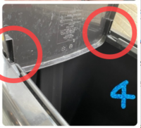 プッシュ式ゴミ箱の修理についておしえて下さい 昨日 ゴミ箱を洗って Yahoo 知恵袋