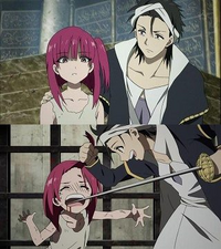 マギのアニメでモルジアナが子供の頃舌を剣で刺されているワンシーンがあっ Yahoo 知恵袋