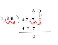 47 7 1 59の割り算の筆算の仕方が分かりません 教えて下さい Yahoo 知恵袋