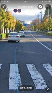 日本の道路幅ってどこも変わらないのに オレンジ線 と 白線 の両 Yahoo 知恵袋