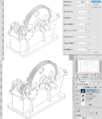このように３dで描かれた画像データの輪郭だけ抽出 線抽出 する際に綺麗に仕上が Yahoo 知恵袋