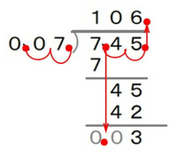 急ぎ 小学5年生 小数点の割り算 7 42 0 07です Yahoo 知恵袋