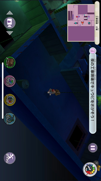 妖怪ウォッチ1をiphoneでプレイしています 夜の工事現場 Yahoo 知恵袋