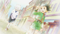 ハンターハンターの新アニメの方では Gi編キルアの お前に会えて本当に良かっ Yahoo 知恵袋